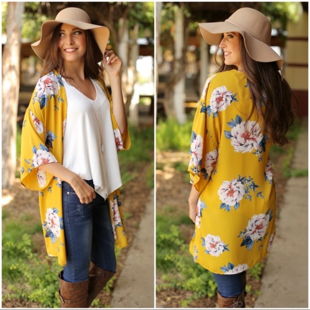 LAST ONE! Beige Boho Bow Floppy Hat - Picture 5 of 7